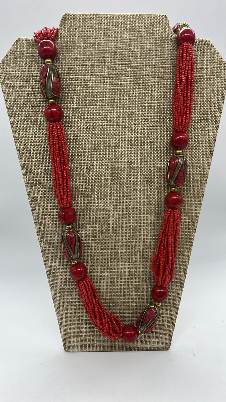 Collar Tibetano Rojo