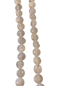 Labradorita Blanca moneda 8 mm