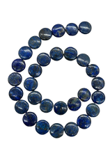 Cargar imagen en el visor de la galería, Lapislazuli moneda 12 mm
