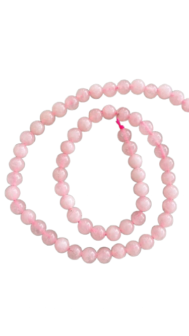Cuarzo Rosa  6 mm