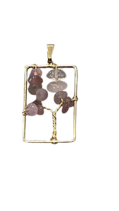 Árbol de la Vida Cuarzo Rosa