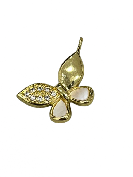 Dije Mariposa Madre Perla