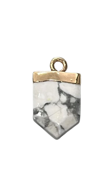 Dije Howlita Blanca