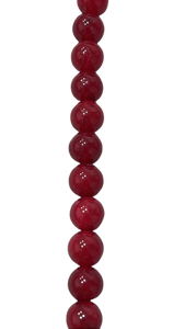 Jade Rojo  8 mm