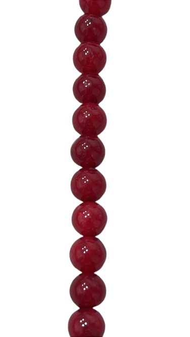 Jade Rojo  8 mm