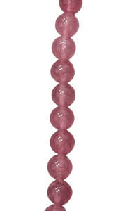 Jade de Malasia Rosa 8 mm