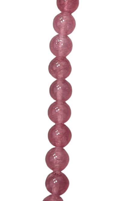 Jade de Malasia Rosa 8 mm