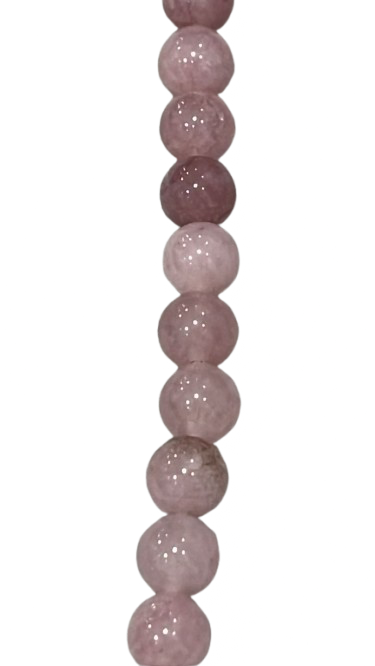 Jade de Malasia Rosa 8 mm