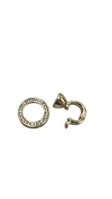 Cargar imagen en el visor de la galería, Broche Dorado Pave
