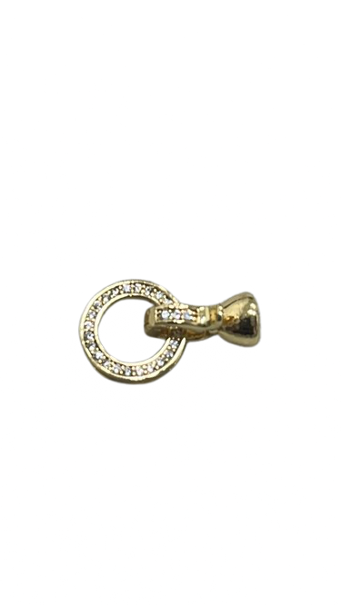 Broche Dorado Pave