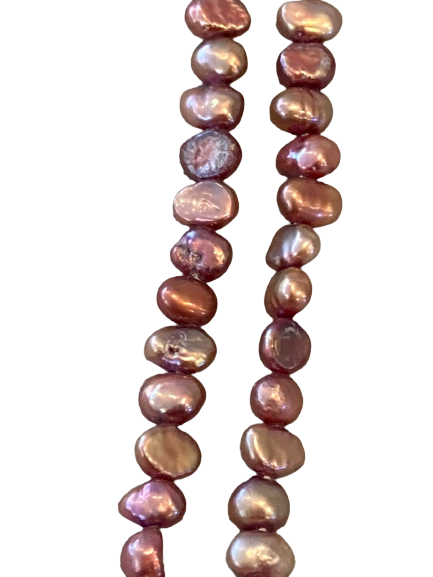 Perla Cultivada Rosa 6 mm