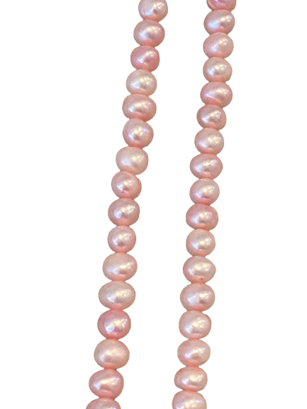 Perla Cultivada Rosa 4 mm